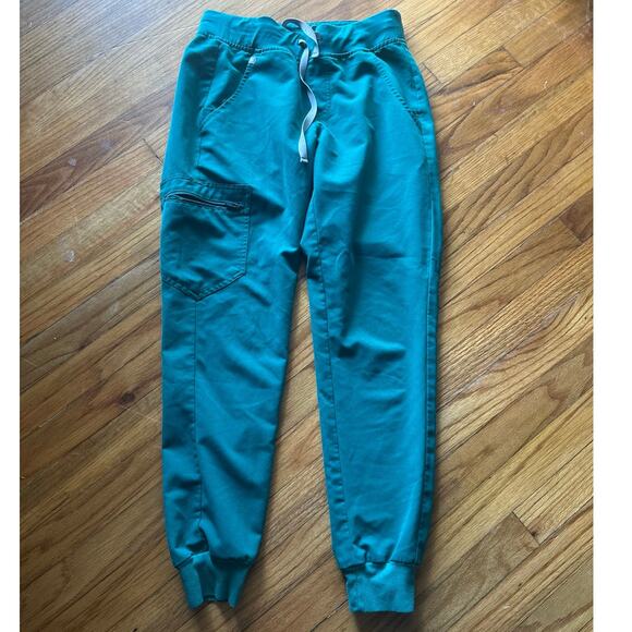 FIGS Zamora Jogger Scrub Pants | Caribbean Blue | Women’s XS - Picture 1 of 11